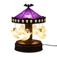 thumbnail image 3 of JIAHomeV Home Decor Halloween Night Light Table Lamp for Home Party Decoration Themed LED Lighting Black,19cm, 3 of 8