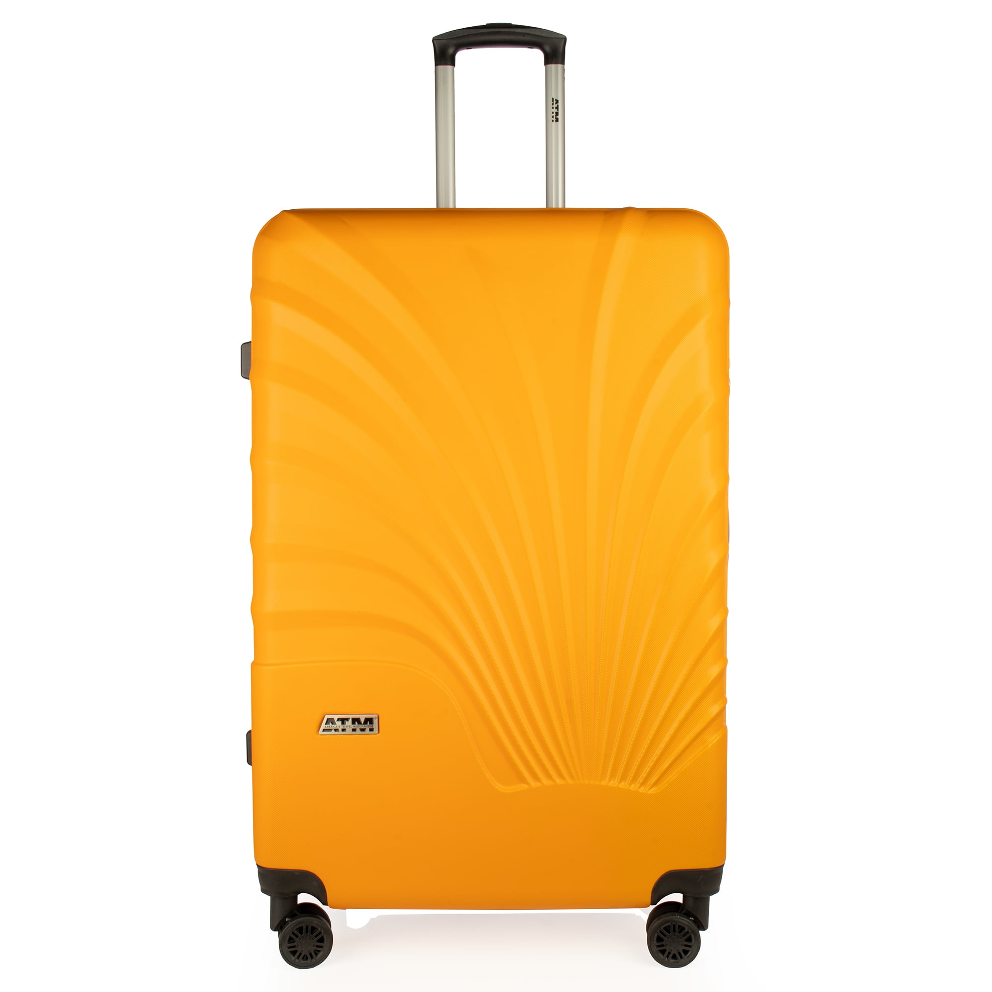 Luggage 30 inches Hardside Carryon Travel Suitcase ATM Orange