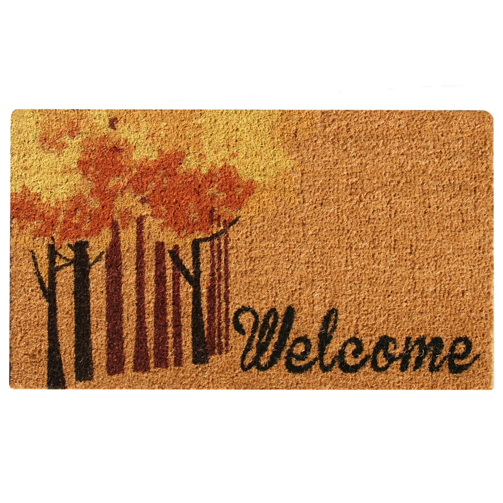 RubberCal Fall Colors A Fall Doormat 15mm 18" X 30