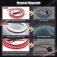 thumbnail image 2 of CrBoelves Hood Light Strip 70" LED Exterior Decorative Lights fits Cars SUVs Trucks White Waterproof, 2 of 8