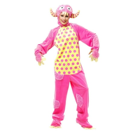 Halloween Mini Monster Adult Pink Costume
