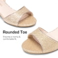 thumbnail image 4 of Sandalia DREAM PAIRS KKUMHS2505 Dorada para Niñas con Tacón de 4 cm, 4 of 6