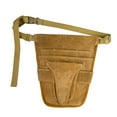 thumbnail image 1 of Cinturón de herramientas de jardín para uso general, organizador de almacenamiento de herramientas, bolsa de cintura para carpinteros Marrón Cola Riñonera, 1 of 8