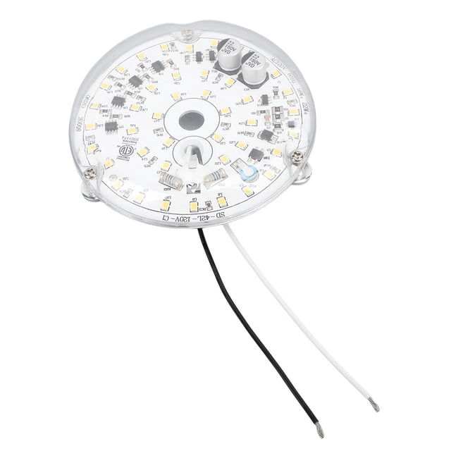 3.93in Ceiling Fan Led Light Replacement, 18W 2000LM Easy Install Dimmable Led Retrofit Kit with Magnet Adsorption, Ceiling Fan Led Replacement for Bedroom Living Room Kitchen