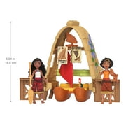Disney Moana 2 Toys, Moana & Loto’s Workshop Playset, 2 Small Dolls, Friend Figure, Boat & Accessories