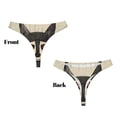 thumbnail image 3 of Balery Retro Raccoon Graphic Print Tangas de Algodón para Mujer con Estampado – Ropa Interior Sexy, Transpirable, G-string-Medium, 3 of 6