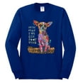 thumbnail image 3 of Dean Russo In My Mind Dog Lover Mens Long Sleeve Shirt, Royal, 3X-Large, 3 of 6