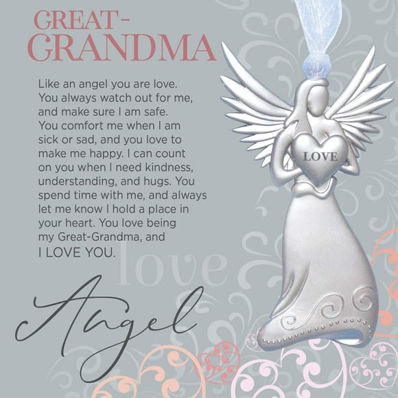 Beautiful Angel Ornament with Great Grandma Poem - Gift for Great Grandma