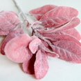 thumbnail image 4 of HSHDLDF 10PCS Artificial Flocked Rabbit Ear Leaf Faux Greenery Stems Lamb Ear Bouquet Foliage Picks Fake Greenery Plant for Home Wedding Vase DIY Craft Floral Arrangement, 4 of 7