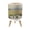 Color 3, variant on Small Trash Can with Lid Rustic Country Wild Duck Animal Ducks River Grasslands 1.8 Gallon Dog Proof Trash Can Round Garbage Can Waste Bin Wastebasket for Bathroom Bedroom Living Room