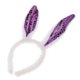 thumbnail image 1 of Glitter Diadema Navidad Hairband para Púrpura Colcomx orejas de conejo hairband, 1 of 7