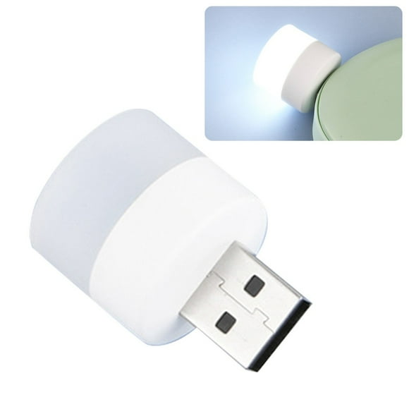 Usb Night Light Led Lamp Round Light Portable Night Light Mini Nightlight