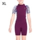 thumbnail image 2 of Buceo vela de manga corta pantalones cortos con traje de neopreno transpirable skins skins chicas navegando fresco cuerpo sentimiento niños snorkel trajes púrpura xl sidaley OD003676-04, 2 of 7