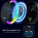 thumbnail image 4 of Soporte De Teléfono Celular Likrtyny Soporte magnético del cargador del coche del RGB 15W, 4 of 8