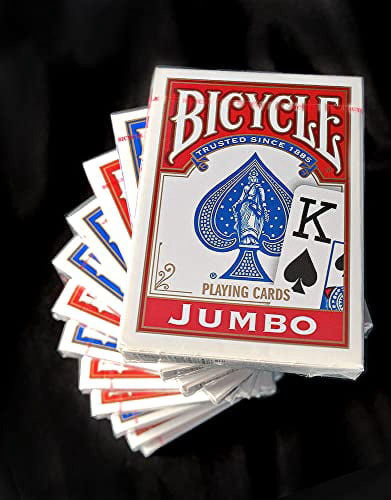 Bicycle Standard Playing Card Decks, Red Blue, 12 Pack