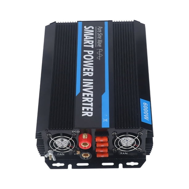 Inversor de corriente ANGGREK 6000W de Aleación de aluminio y ABS Otros
