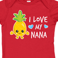 thumbnail image 4 of Inktastic I Love My Nana with Pineapple Boys Baby Bodysuit, 4 of 5