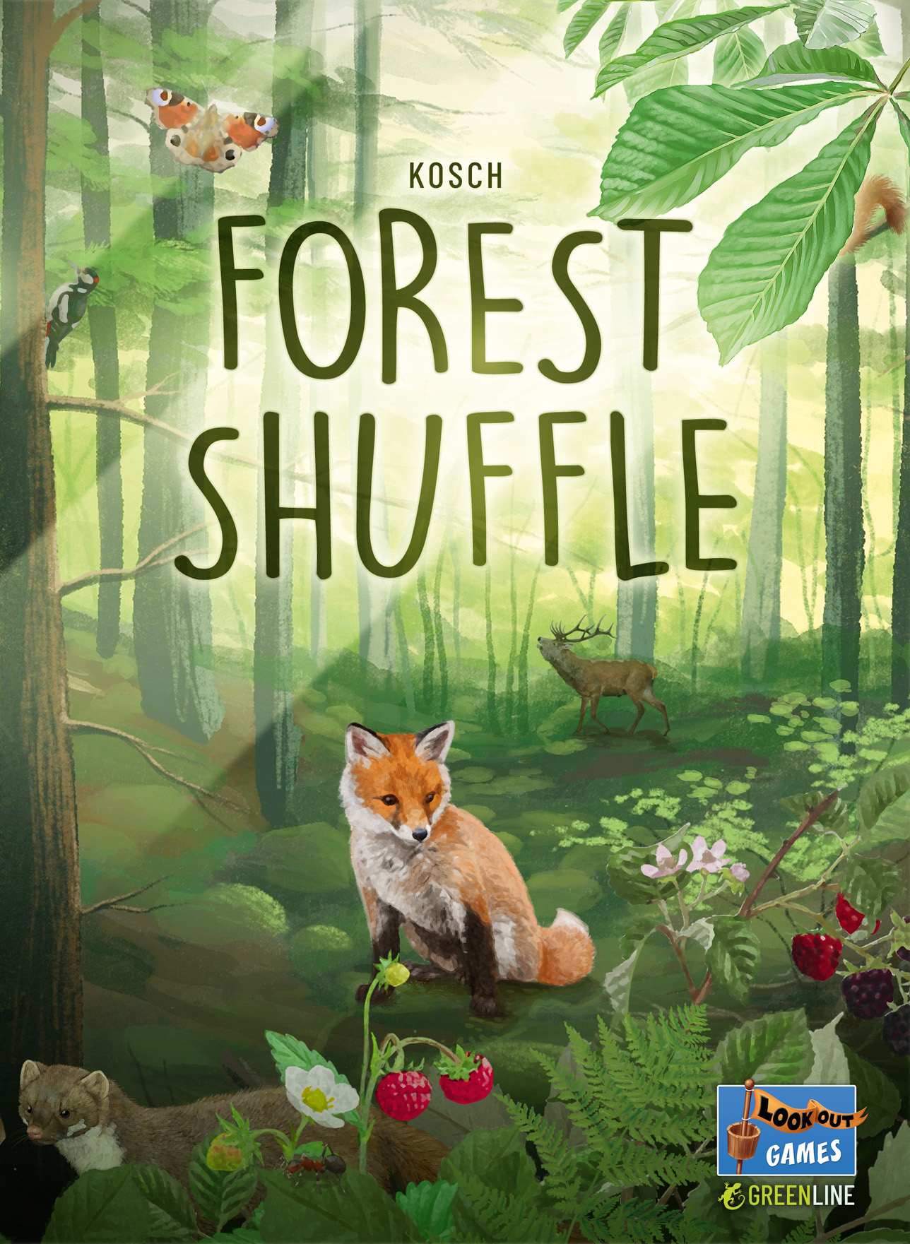 Asmodee Forest Shuffle Family Card Game photo 2