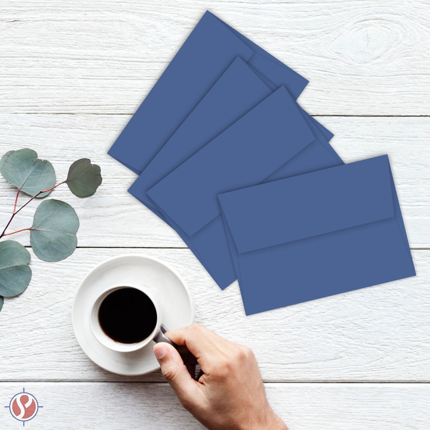 Dark Blue A7 Bright Color Envelopes - 5 1/4 x 7 1/4 Inches - Perfect for 5x7 Photos, DIY Arts and Crafts Cards - for Professional and Homemade Projects - Pack of 50 Envelopes