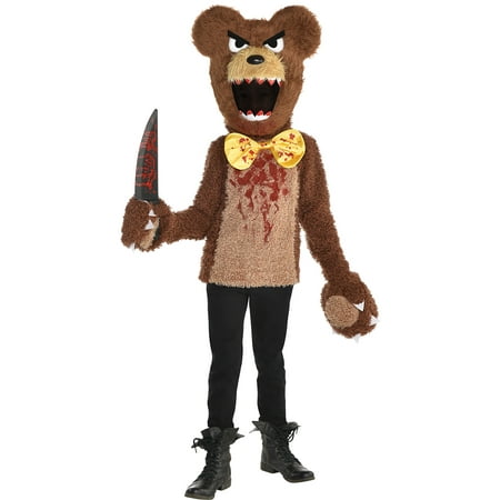 Scary Bear Halloween Costume for Boys, Medium, with Accessories