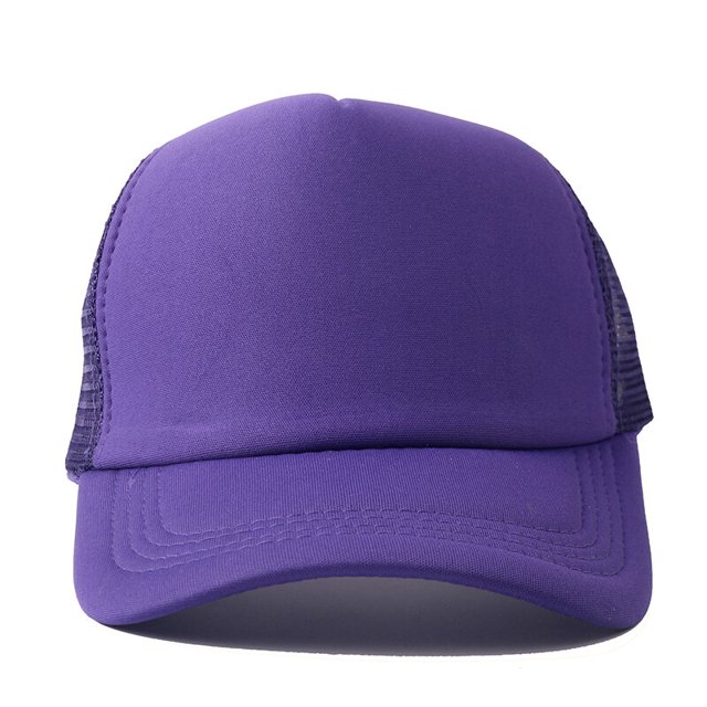 Custom DIY Logo Print Mesh Trucker Cap Unisex Cap Casual Plain Baseball Cap Adjustable Snapback Hats For Women Men Trucker Cap56-59cm&No Logo Gao Jinjia LED