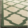 thumbnail image 3 of Safavieh Linden Gamal Geometric Indoor/Outdoor Area Rug, Cream/Green, 4' x 6', 3 of 8