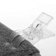 thumbnail image 4 of 8pcs Beach Towel Clips Clothes Pegs Clothing Hanger Clamp Jumbo Size Clips for Quilt Beach Chair Pool Loungers (Clear White), 4 of 4