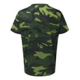 thumbnail image 4 of Zhensanguo Mens T-Shirts Camouflage Short Sleeve Casual Tops Crewneck Vintage Summer T-Shirts Army Green 3XL, 4 of 6