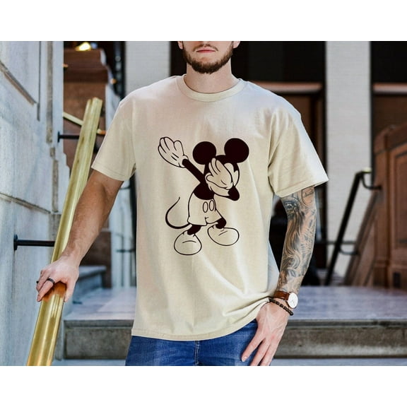Disney Mickey Dabbing T-Shirt, Funny Disney Shirt, Family Matching Tee