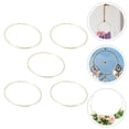 thumbnail image 3 of Miangastore Craft Hoops Metal Round Traditional Decorative Circles 1 Set 6.7X6.7In, 3 of 8