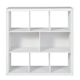 thumbnail image 3 of Better Homes & Gardens 6 Cube Organizer with Storage Cubbies, White Texture, 3 of 11