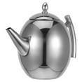 thumbnail image 6 of GOOHOCHY Stainless Steel Tea Kettle with Filter for Loose Leaf Tea Induction Compatible for Restaurants and Cafes Japanese Style Teapot for Stovetop, 6 of 8