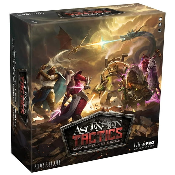 Ascension: Tactics - Deckbuilding Miniatures Board Game, Fantasy Card Battles & Campaigns, Control Champions, Character Standees, Ages 10 , 1-4 Player