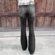 thumbnail image 5 of Pntutb Moda Mujer Bolsillo Sólido Jeans Pantalones de mezclilla Mujer Agujero Inferior Pantalones casuales Pntutb Pntutb-139, 5 of 6