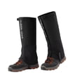 thumbnail image 1 of 2 pares de polainas de senderismo, polainas impermeables para zapatos, botas de nieve para lluvia, hombres y mujeres, para correr al aire libre, caminar, escalar, cazar-XL, 1 of 4