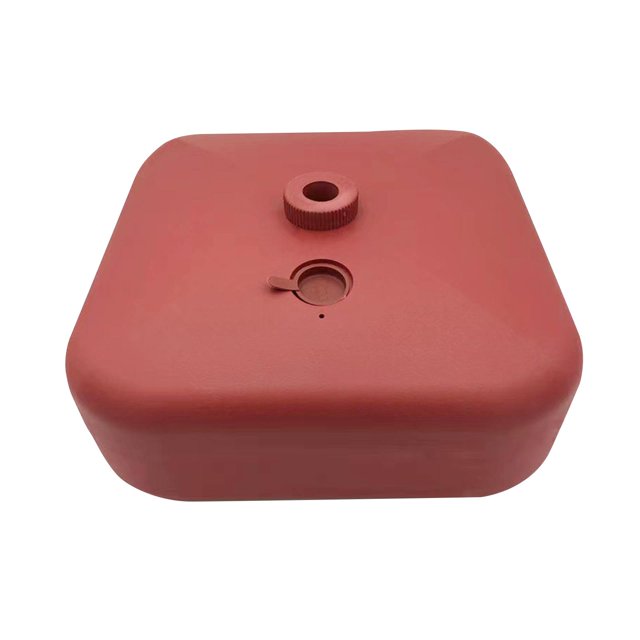 DOLITY Base de Parasol 25L Base de Parasol Remplie d'Eau Support de Parasol de Jardin Extérieur Pelouse Rouge