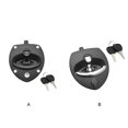 thumbnail image 3 of Black Recessed Folding T Lock Handle Lock Unlocked Key Lock Handle Lock Unlocked Can Be Removed For Trailer Toolbox, 3 of 8