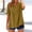 Ginger #026, variant on Womens Linen Button Down Shirts Gauze Cotton Shirt Short Sleeve Oversized Girlfriend Casual Dressy Solid Tunic Tops