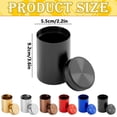 thumbnail image 3 of Portable Medium Tea Canister, Aluminum Air Tight Storage Container for Loose Leaf Tea, Travel Tea Tin for Camping, Office, and Home Organization, 3 of 4