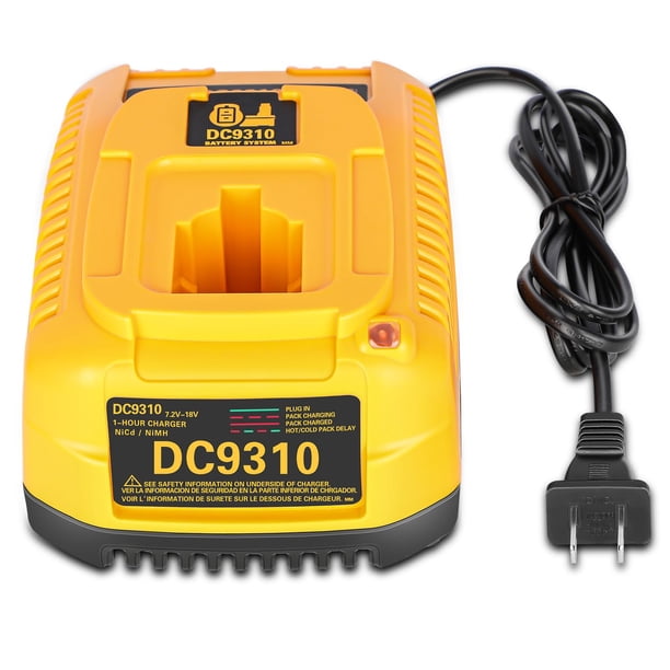 Cargador de Batería Leisuda DC9310 para Dewalt 7.2-18V NiMH NiCD 110V