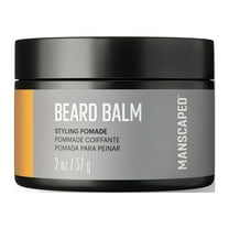MANSCAPED® Beard Balm, Men's Styling Pomade with Shea Butter, Coconut Oil & Beeswax - Moisturizes Beards, 2 oz