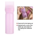 thumbnail image 3 of LHCER Hair Tools,3 Colors Hair Dyeing Bottle Brush Shampoo Hair Color Oil Comb Applicator Tool, Hair Color Tool, 3 of 8