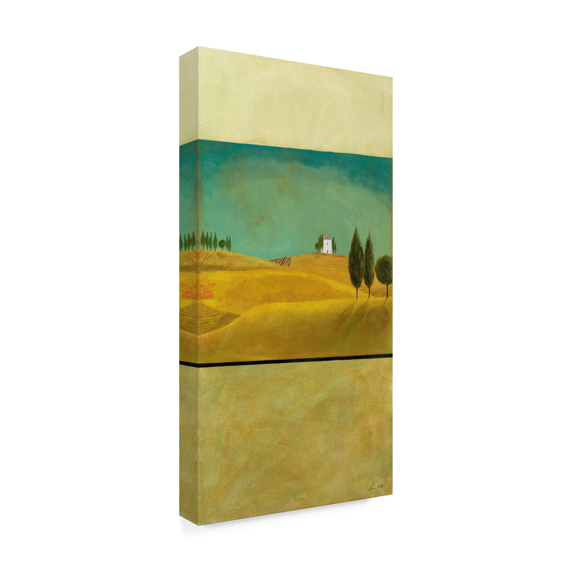 Trademark Fine Art 'Tuscan Landscape 2' Canvas Art by Pablo Esteban