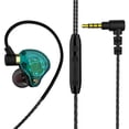 thumbnail image 2 of Moyic Auricular Auricular con cable Micrófono incorporado Auricular Auricular de control en línea con conector de 3,5 mm Cables de audio/vídeo No.05, 2 of 8