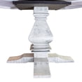 thumbnail image 6 of Hathaway Montecito Dining and Poker Table Set, 48-in W x 30-in H, Driftwood Finish, 6 of 7