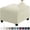 Beige, variant on 3 Sizes Square Jacquard Durable Customized Stretch Footrest Ottoman Cover Folding Storage Stool Furniture Protector Slipcover (Dark Grey,S)