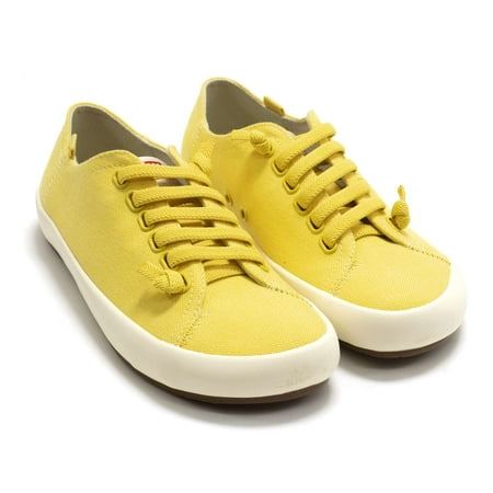 Camper Women's Peu Rambla Vulcan Sneaker, Yellow,6 M US