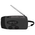 thumbnail image 3 of Hand Crank Solar Radio with LED Flashlight Portable FM AM WB USB Radio for Emergency Disaster PreventionBlack Japanese, 3 of 22