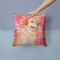 thumbnail image 2 of Carolines Treasures BB9801PW1414 Labrador Retriever Love Fabric Decorative Pillow  14Hx14W multicolor, 2 of 4