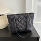 thumbnail image 3 of Bolso de mano acolchado versátil para mujer bolso de mano de PU bolso de trabajo elegante de gran capacidad, 3 of 9